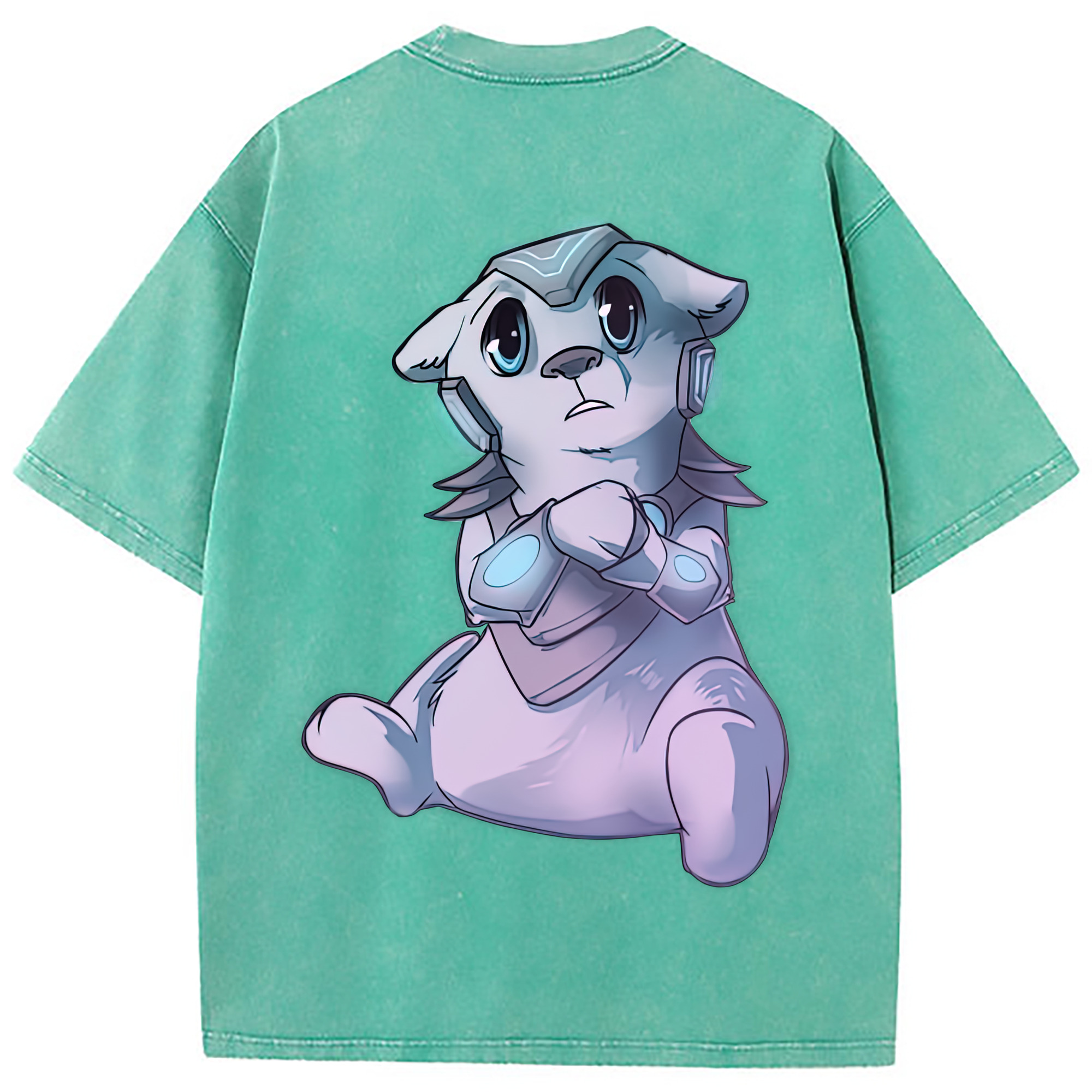 （画像用） リーグ・オブ・レジェンド League of Legends LOL 綿100% ヴィンテージ風 半袖Tシャツ（背面プリント）